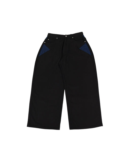 Wide Stack Raw Denim (Nightfall)