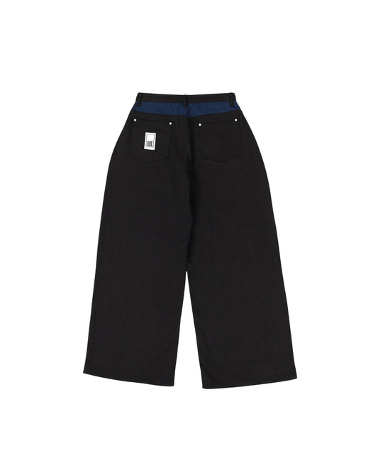 Wide Stack Raw Denim (Nightfall)
