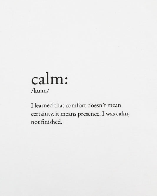 Calm Long Sleeve
